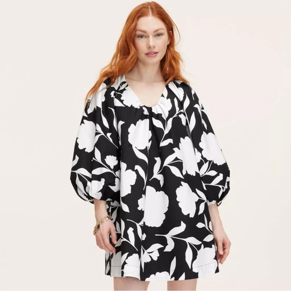 Kate Spade Rose Poplin Mini Dress - Picture 5 of 5